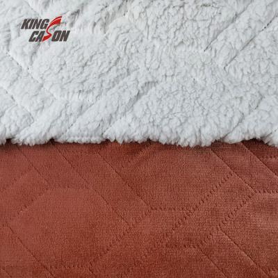 China Breathable Kingcason China Manufacturer Eco-friendly Material Super Soft Bonded Fabric For Home Textile for sale