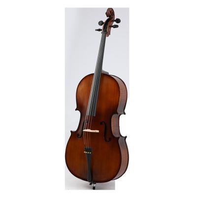 China Imported Impeccable Musical Instruments Wholesale Handmade Matte Cello Professional High-Quality Performance Student Cello for sale