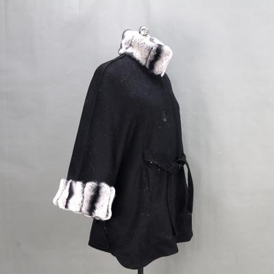 China Breathable Cashmere Fur Caps Woman Sparkle Chinchilla Rex Raibbit Fur Cap for sale