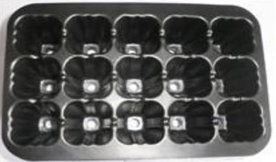 China PP PVC 15 Cavities T0.8mm Planting Tomato Seeds In Trays For Greenhouse for sale