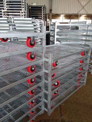 China Heavy Duty Dutch Plant Trolley Powder Coated 1350*565*1900MM for sale