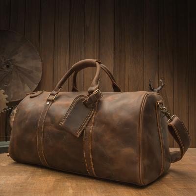 China Wholesale Large Capacity Waterproof Casual Students School Bag Backpack Men Multifunctional Travel Genuine Leather Backpack for sale