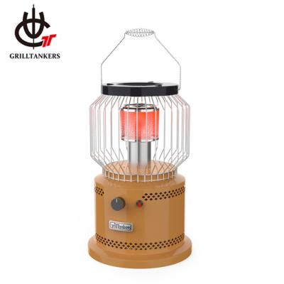 China China Manufacturer Cheap Price Outdoor Round Shape Fashion Design Portable Butane Gas Heater For Camping Mountaineering for sale