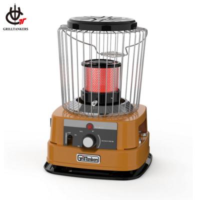 China Widely Used Outdoor Design Dual Tank Popular Design Kerosene Heater For Traveling Best Selling for sale