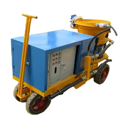 China Construction worksÂ   220v Water Mixing Shotcrete Core Drill Diesel Explosion Proof Concrete Spraying Machine for sale