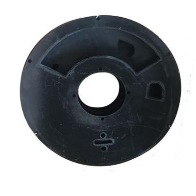 China Construction worksÂ   dry accessories spare parts machine spare parts rubber shotcrete plate lower sealing plate for sale