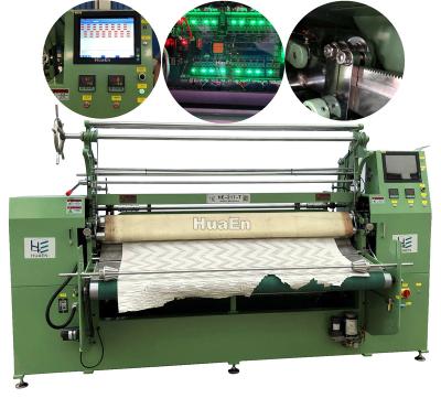 China HuaEn Flat Side Bamboo Zigzag 100 Kinds Of Pleat Designs HE-217-T Fabric Jacquard Machine Fabric Maker For Pleating for sale