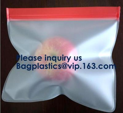 China Eco Bio Vaccum Bag For Food Storage Reusable Silicone Peva Bag Freezer Snack Pack Packaging Biodegradable Compostable for sale