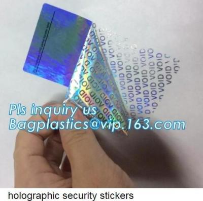 China Sliver Self Adhesive Void Sticker Label,Removed Label Custom Best Price High Quality Void Label Sticker Open Void Securi for sale