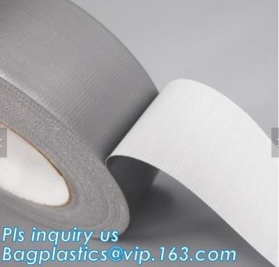 China Custom Color and Size Heavy Duty Duct Tape,cloth duct tape silver insulation tape black carpet protection usage masking for sale