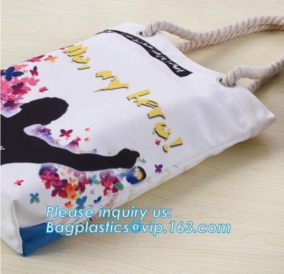 China Cheap Customized Logo tote shopping bag Cotton canvas bag,Customize logo eco cotton canvas custom tote bags bagease for sale