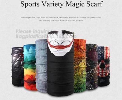 China Sports Variety Magic Scarf,Most Popular Head Wrap Magic Mask Custom Neck Tube Bandana,Promotional Multi-Function Custom for sale