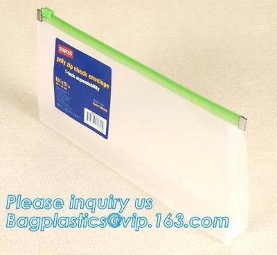 China ZIP CHECK ENVELOPE BAGS, CHECK BAG, CHECK ENVELOPE, ZIP PACK, ZIPLOCK SYSTEM, SLIDE ZIP CHECK BAG, SLIDER CHECK ENVELOPE for sale