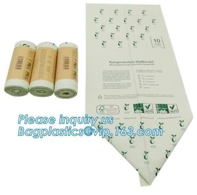 China Promotional Compostable Food Packaging Bags For Food Waste, biobag food waste compostable bags, GUARANTEED LOWEST PRICE! for sale