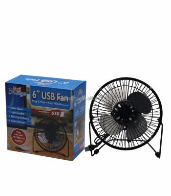 China Cool Cold 6 INCH PORTABLE USB MINI FAN for sale