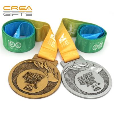 China China Factory Metal Opens Zinc Alloy Sports Award Marathon Carnival Medal Craft for sale