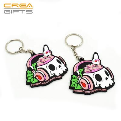 China 2021 New China Wholesale Cheap Souvenir PVC Design Customized Key Chain With Low MOQ As Gifts for sale