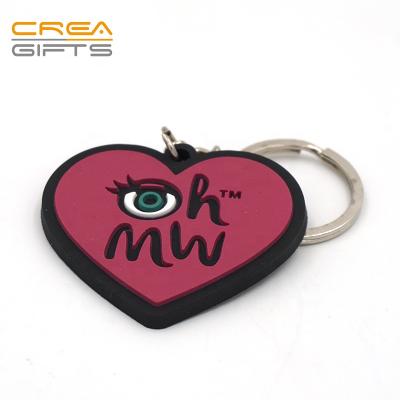 China 2021 Rainbow Ring Sublimation Blank Key Chain Keychains Promotion/Advertising/Gifts/Souvenir Cute Flower Cute Heart Basketball Dog for sale