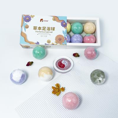 China Moisturizing HODAF Private Label for Skin Care Bath Bomb Salt Bath Bomb Supplies Bath Bomb for sale