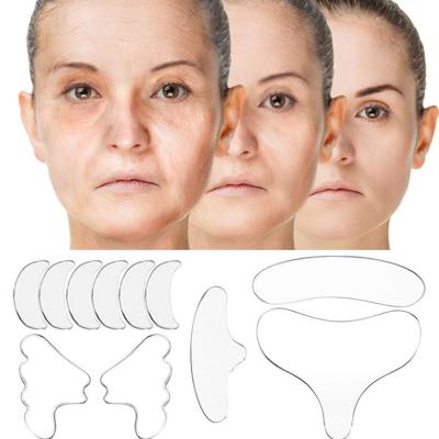 China ABSORBENT Multifunctional Reusable Patches For Lines Anti Wrinkle Prevention Silicone Skin Protection for sale