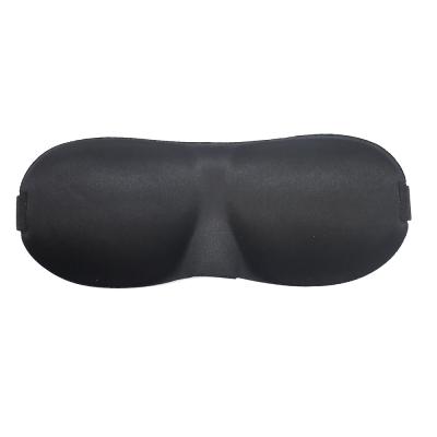 China Shading Custom Logo 3D Lightweight Black Sleep 3D Foam Contoured Private Label HODAF Eye Mask Foam Contoured Eyemask for sale