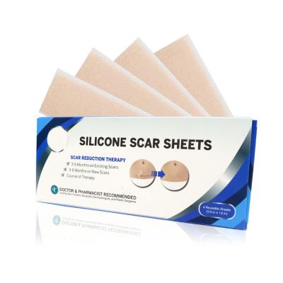 China Remove Scar Medical Scar Removal Silicone Sheet For Scars Remove Acne Marks Reusable Silicone Scar Remover Sheets for sale