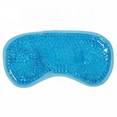 China HODAF Circles Dark Reusable Cold Eye Mask With Gel Bead Eye Mask Cooling Compress Reusable Hot Cold Gel for sale