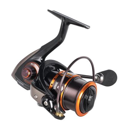 China Fishing Metal Brake Spinning Fishing Reels Metal Soft Ball Bearing Casting Fishing Travel Reels Lure Fishing Reel for sale