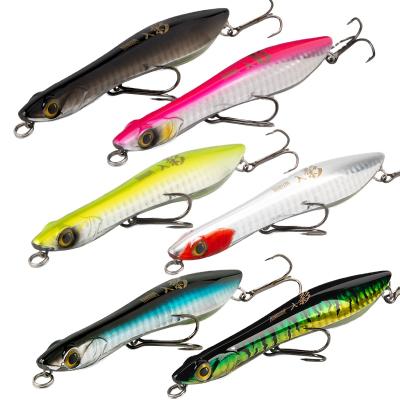 China Fishing Lure Speed ​​Fishing Lures 95mm 110mm Floating And Sinking Hard Groundbaits Long Casting Good Action Pencil Lure Snap Wobblers for sale