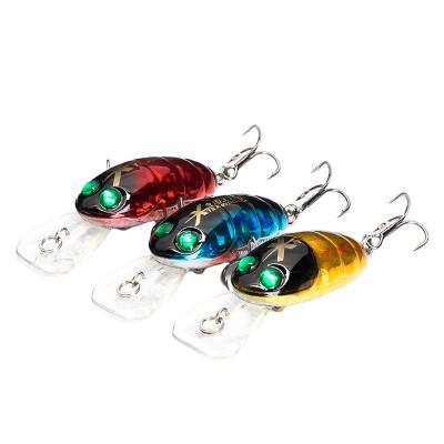 China Fishing Lure Gear Fishing Minnow Lures Insect Floating And Sinking Lure Hard Bait Good Action Insect Floating Bait for sale