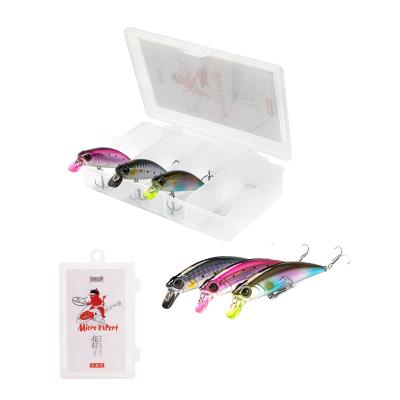 China Fishing Lure Gear Baits Hard Minnow 4.5cm/3.6g Buzzer Bait Artificial Bait Fishing Lure Lure Plastic Fishing Set for sale