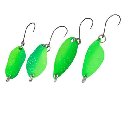 China Fishing Lure Gear Hot-Selling Fishing Lures Spinner Baits Sea Metal Spoon Trout Hard Fishing Lure For Bass for sale