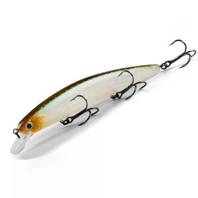 China Lure Speed ​​130mm Wobbler 21G Minnow Lure Jerkbait Minnow Fishing With Plastic Treble Hooks Fishing Lure Hanging Groundbaits for sale