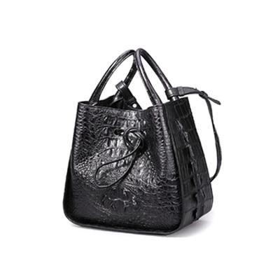 China Genuine Crocodile Leather High Quality Women's Real Crocodile Skin Leather Handbag for sale