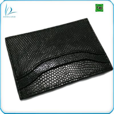 China Fashion real lizard skin leather card holder wallet shape real lizard skin leather card holder wallet for sale