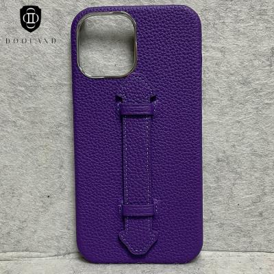 China Hot Selling Cow Togo Leather Phone Case Leather Cover For iPhone 12pro Max for sale