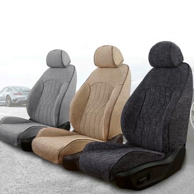 China Universal 3D Fashion Front Seat PU Leather Car Seat Cover Four Season High Quality Breathable For Car Seat Protector for sale