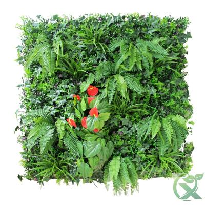 China Durable Decoration Indoor Outdoor UV Proof Plastic Barrier Grass Wall Green Hedge Proof Screen for sale