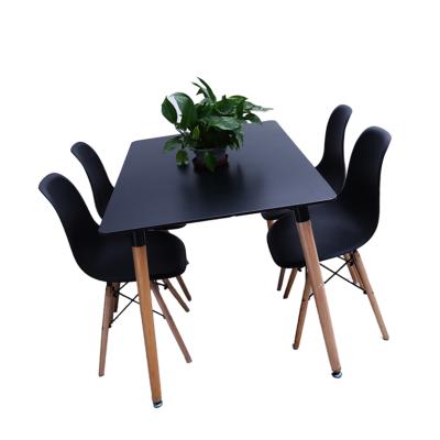 China Modern Simple Cheap Plastic Round Living Room Dining Table On Sale for sale