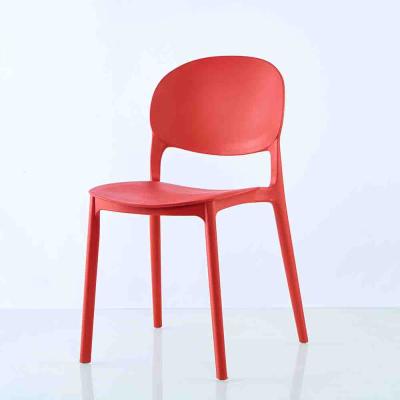 China Wholesale Special Design Restaurant Cooling Plastic Dining Chair Modern Luxury Dining Chairs for sale