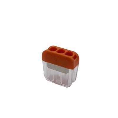 China Hot Selling 3 Way Electrical Hardware Push In Style Cable 0.5-2.5mm2 Screwless Electrical Lug Block Connector For Lighting Fixture for sale