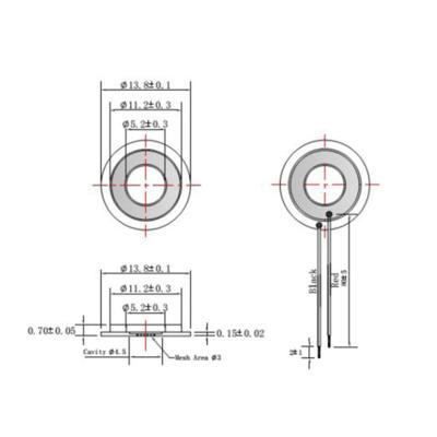 China High Quality Plastic Microporous Piezo Atomization For Usb Piezo Atomizer With Low Price for sale