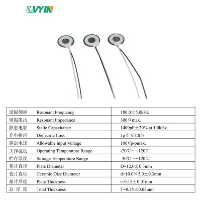 China Hot Selling High Quality Plastic Microporous Piezo Atomization For Usb Piezo Atomizer With Low Price for sale