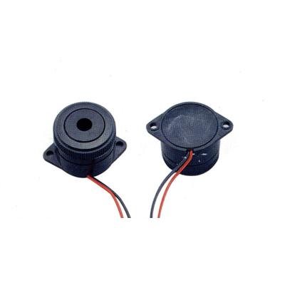 China Plastic High Sensitivity Internal Driven Piezoelectric Active Buzzer 12V DIA41mm H29.5mm Buzzer for sale