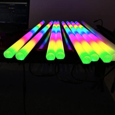 China LANDSCAPE 1 Meter 64pcs Linear LED Digital Light Bar With Milky Cover for sale