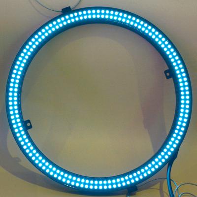 China DC24V RGB 60 240 LED Pixel Ring DMX LED Colorful Circle Ring Light for sale