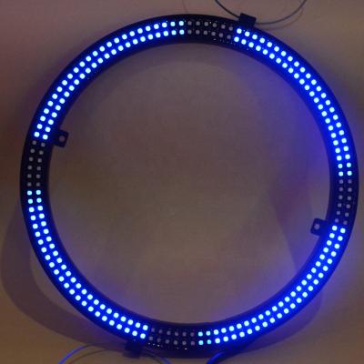 China Theme Park Led Disco Lights DC24V DMX Pixel Circle Ring Stage Lighting for sale