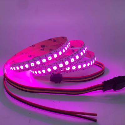 China Theme park 5V SK9822 144led 144pixels led pixel tape accessible led strip for sale