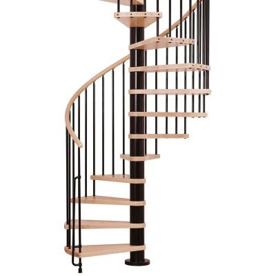 China Modern Spiral Staircase With Slide Stair Lights Outdoor Oak Stair Steps for sale