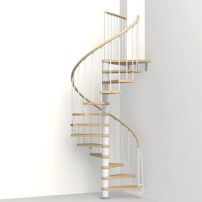 China Modern Wood Stairs Treads Stair Railing Metal Railing Stair Railing Wood Designs India for sale